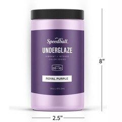 16 Ounce Orange Paint for Detailed Painting Dinnerware Safe Opaque Underglaze