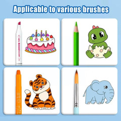 Sticky Coloring Paper Roll For Kids – Fun And Creative Drawing Roll For Coloring