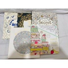 Creative Collection Set of 5 Good Adult Coloring Books by Various Artists