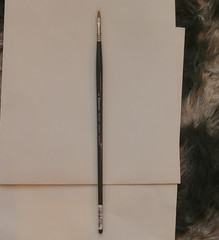 Escoda Prado Sintetico Synthetic Filbert Long Handle Brush Size 6 S.3160-6