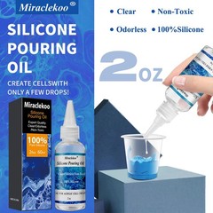 Silicone Pouring Oil Cell Activator Pure Silicone Oil for Cell Creation in Ac…