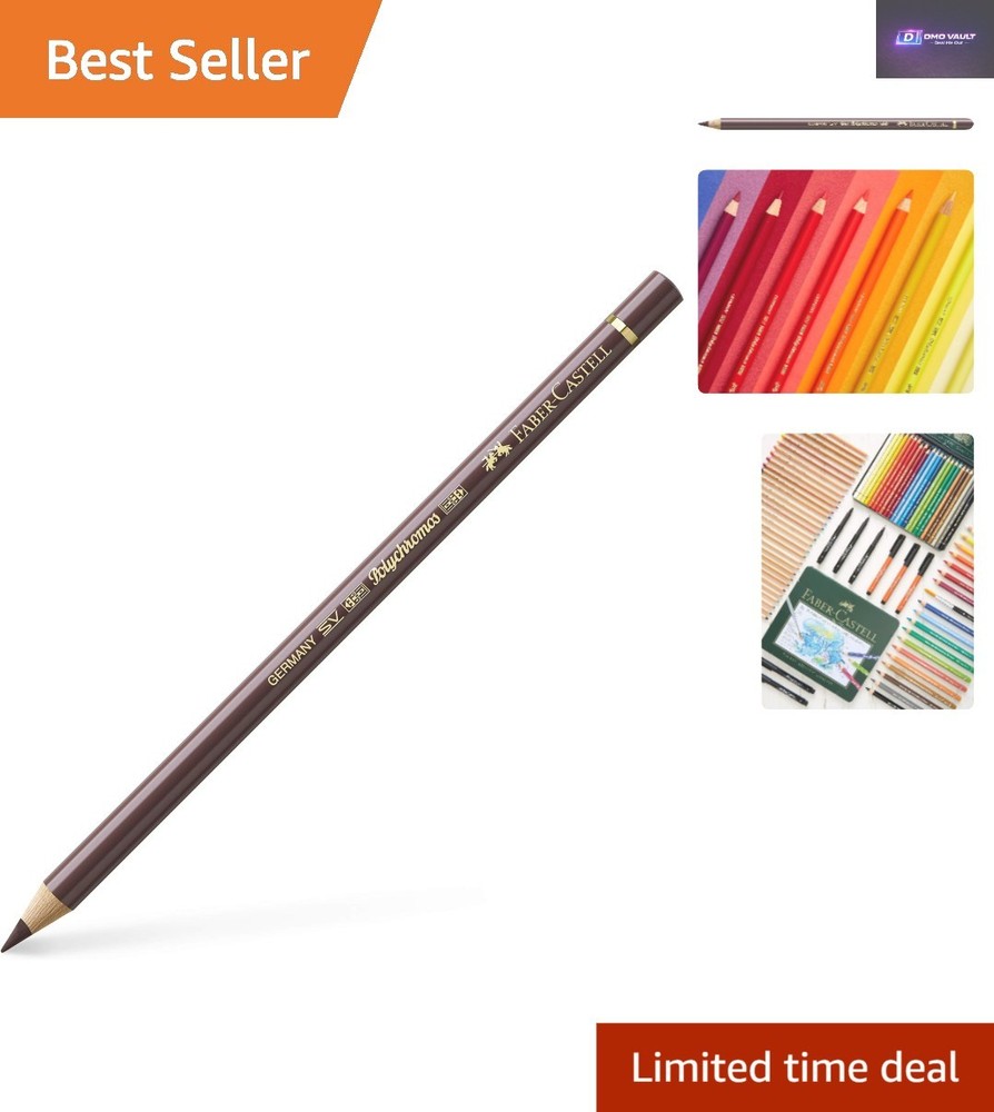 Soft Laydown Polychromos Pencil Van Dyck Brown – Waterproof & Ambidextrous