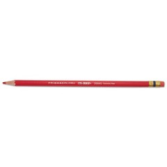 12 PCS ColErase Pencil With Eraser Carmine Red Lead/Barrel Drawing Tool