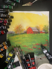 Rose Art Premium 30Ct Acrylic Paints Set, Professional Painting Set Complete wit