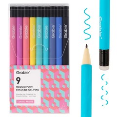 Grabie Erasable Gel Pens, Medium Point 0.7 mm Erasable Pens, Make Mistakes Di…