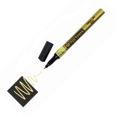 41301 Sakura Pen-Touch Paint Marker, Fine 1.0mm, Metallic Gold, Box of 12
