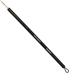 Fusion Synthetic Brush – Round, Short Handle, Size 1