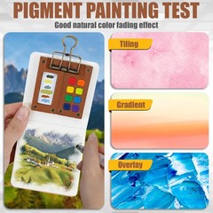 Mini Watercolor Travel Set – New Paint Palette Travel Kit, Upgrade 2026 Porta…