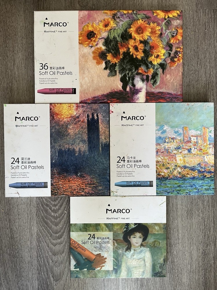Marco Professional Oil Pastel Sticks 108 Pcs