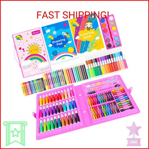 iBayam Art Supplies, 149-Pack Drawing Kit Painting Art Set Art Kits Gifts Box, A