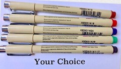 Sakura Pigma Micron Pens XSDK01/0.25mm Line, Choose Color – NEW