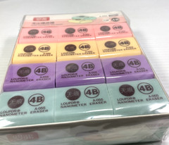 Super Clear & Dust Free Erasers 4B Artist Erasers 36 pc A-055 Graphite Charcoal