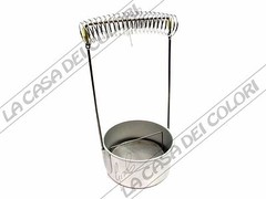 LUKAS – METAL BRUSH WASHER TRAY – D10xH22cm