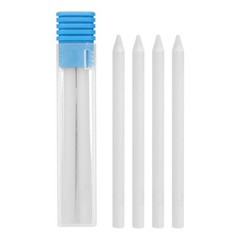 8Pcs 5.6mm 2B Carpenter Pencil Refill, Solid Dry Pencil Refill, White