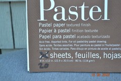 Strathmore Pastel Pad 20 Sheets 9 x 12 400 Series Glue Bound 80 lb wt.