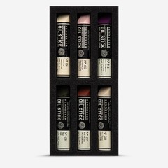 6 PCS Mini Oil Stick Set Dark Tones Portrait Colors Artist Sticks 12ml Paint