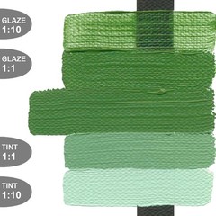 5 Oz Heavy Body Acrylic Color Paints Color: Chromium Oxide Green