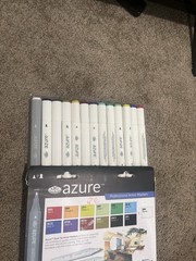 Royal & Langnickel Azure Alcohol Markers 13pc Multicolor Professional Set