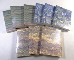 9 CACHET FOLIO SMALL BLANK POCKET SKETCH BOOKS 3 3/4″ X 5″ ACID FREE, 128 PGS EA