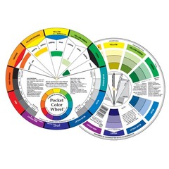 Mini Artist Color Wheel Packaged 1 Count (Pack of 1), Multicolor