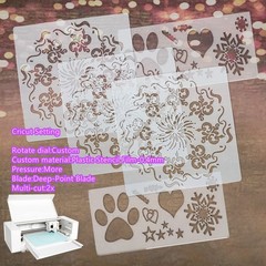 12 Sheets 7.5 mil Mylar Sheet 12 x 12 inch Milky Translucent PET Blank Stenci…