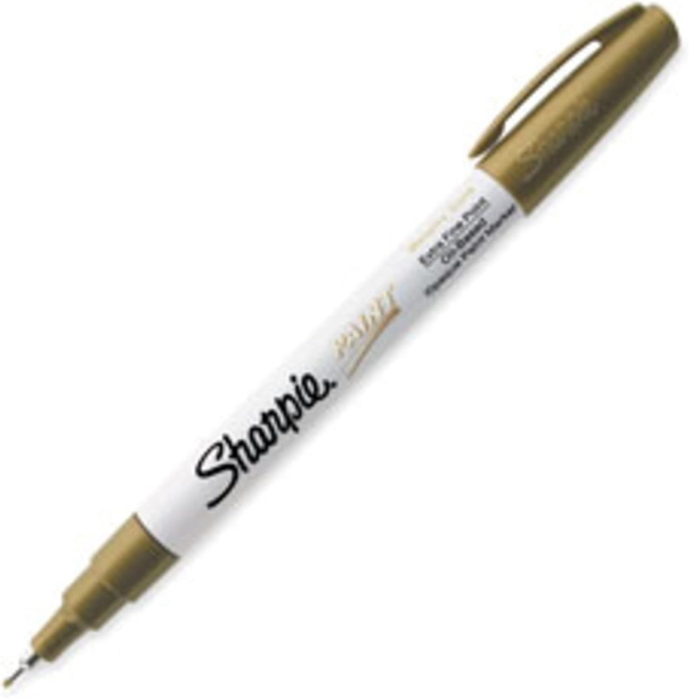 Paint Markers, Extra Fine Point, Metallic Gold Ink
