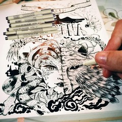 Micron Pen Set,Fineliner Pens Fine Liner Pen,Micro Pens for Drawing Sketching
