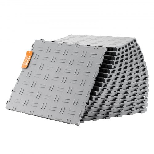 Garage Tiles Interlocking, 12 x 12 x 0.53 inch 25 Pack Garage Floor Covering…