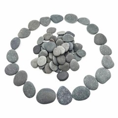 50PCS Painting Rocks, Natural DIY Rocks Flat & Smooth Kindness Rocks for Arts…