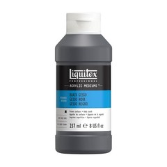 Liquitex Professional Black Gesso Surface Prep Medium 237ml