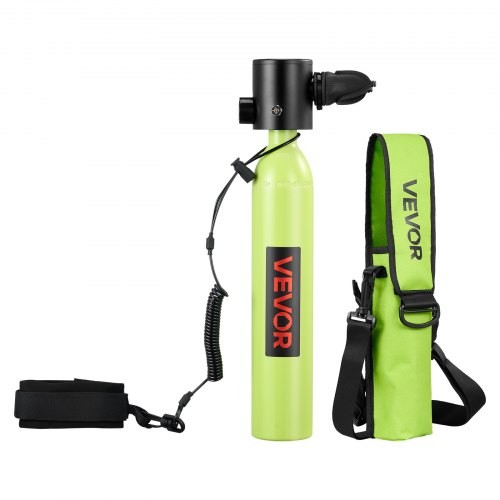 Mini Scuba Tank, 0.5L Portable Diving Tank for Underwater Breathing, Reusabl…