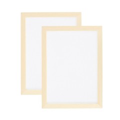 2 Pcs Paper Making Screen Wooden Paper Making Mould 13.4×9.8Inch