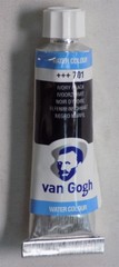 LOT OF 4 Van Gogh Watercolor Paint, 10ml Tube, Ivory Black 701