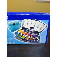 Pelikan ProColor 24 Opaque Watercolor Paint Box Set 24 Colors 721449 New