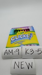 Crayola 10CT SUPERCLICKS Retractable Holiday Toys Gift for Boys and Girls Kid