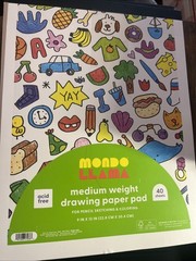Lot Of 10 Mondo Llama 40 Page Acid Free Medium Weight Drawing Pads – New