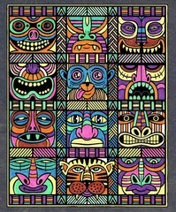 Crayola Art Edge Pop Art Tropical Dark Paper 30 Piece Art Neon Markers Set Case