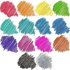 Glitter Gel Pens Set – 14 Colors for Coloring & Drawing