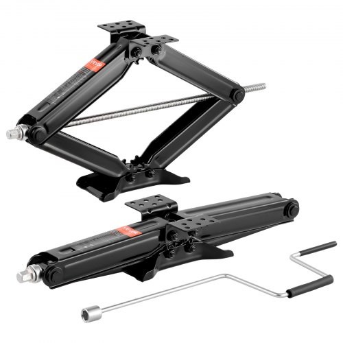 5000 lbs RV Scissor Jacks, 4-23.4 in RV Stabilizer Leveling Scissor Jacks, S…