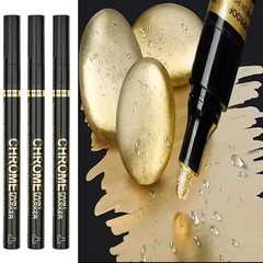 1-5pcs Chrome Pen Marker Waterproof Paint Repair Gold Silver 2mm Nib – NEW
