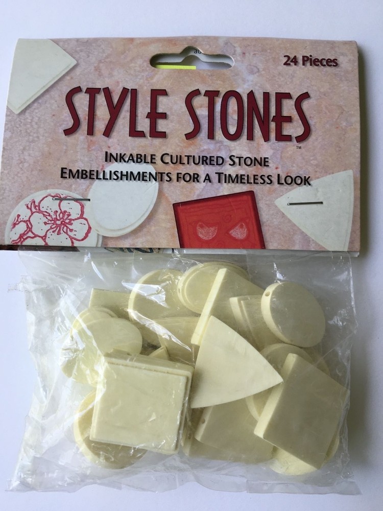 Clearsnap “Style Stones” Embellishments Bulk 24 pieces – Your Choice – NEW