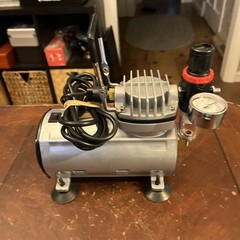 PointZero 1/5 HP Airbrush Compressor Air Pump with Lots of Extras P21