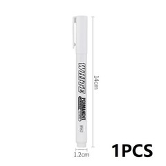 Waterproof Acrylic White Paint Pens White Permanent Marker with Extra Fine Point