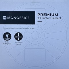 Premium PLA 3D Printer Filament 1.75mm Precision +/- 0.02mm, White
