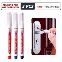 Marker Deep Hole 1-40PCS 20mm Long Nib Waterproof Metal Perforating Pen