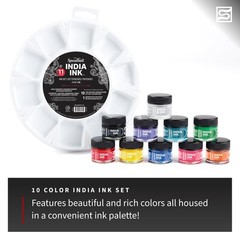 Speedball India Ink, Canary, 1-Ounce Office Product