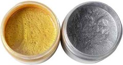 Acrylic Paint Metallic Gold and Silver,200Ml Gold Leaf Paint for Art, Painting,