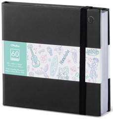 Ohuhu Double-Sided Marker Pad Art Sketchbook Bleedproof – 6.3×6.3 Small Square