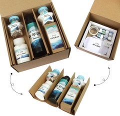 Crafts For Adults Women Teen Girls Ocean Beach UV Resin Kit for beginners Art…