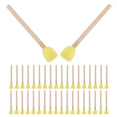 50 Pcs School Art Supplies Arts and Crafts Children’s Paint Brushes